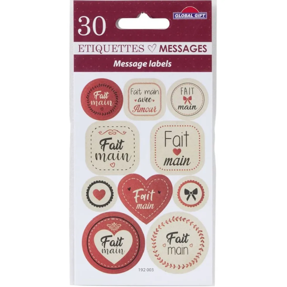 Stickers assortis 8x12cm