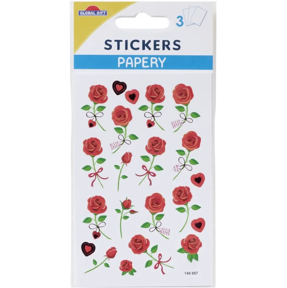 Stickers assortis 8x12cm