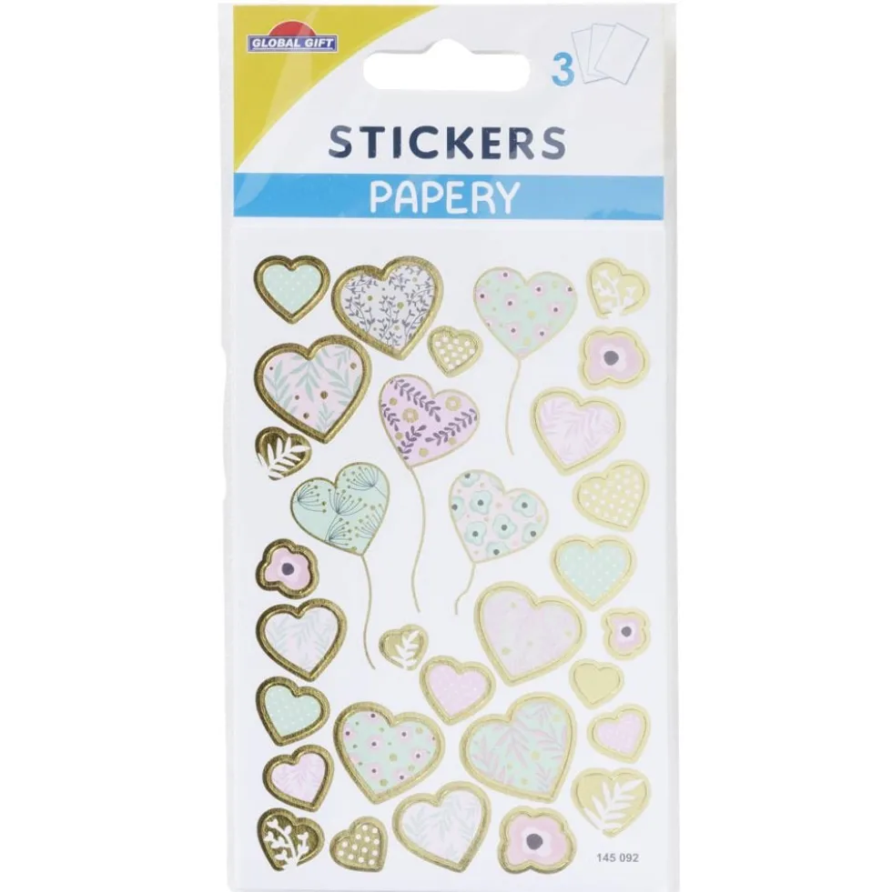 Stickers assortis 8x12cm