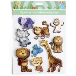 Stickers 3D adhésif - 4 modèles