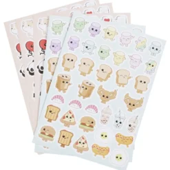 Stickers kawaii funny 5 feuillets