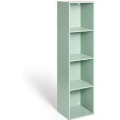 Structure Box Cube 4 cases 35x30x137cm bois vert