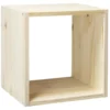 Structure Box Cube 1 case 35x30x35cm pin naturel