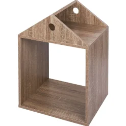 Structure maison enfant Box Cube bois marron