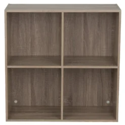 Structure pour Box Cube 4 cases bois blanc 69x30xH69cm