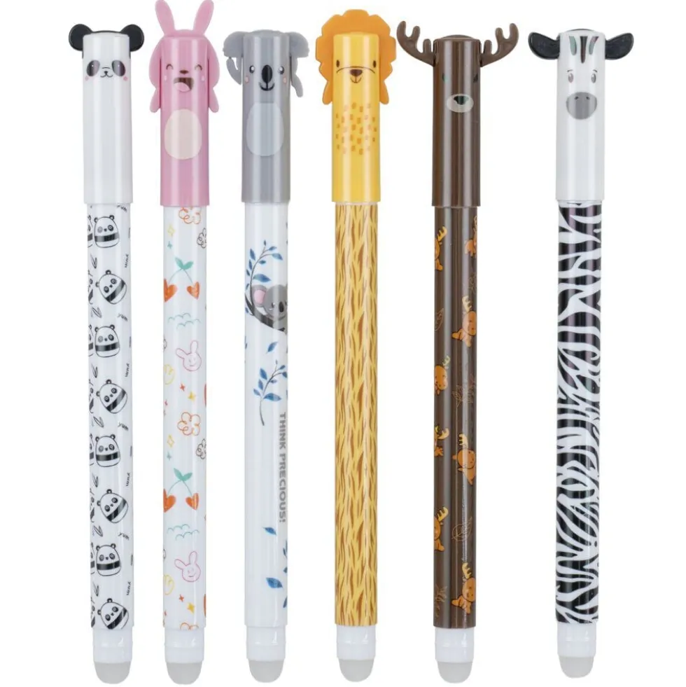 Stylo animal L14,5cm (6 modèles)