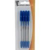 Stylo bille x4 bleu