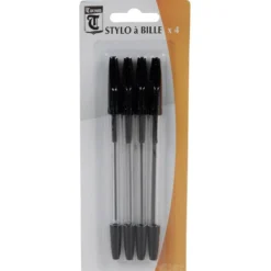 Stylo bille x4 noir