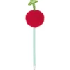 Stylo fantaisie pompon fruit H23,2ccm