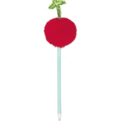 Stylo fantaisie pompon fruit H23,2ccm