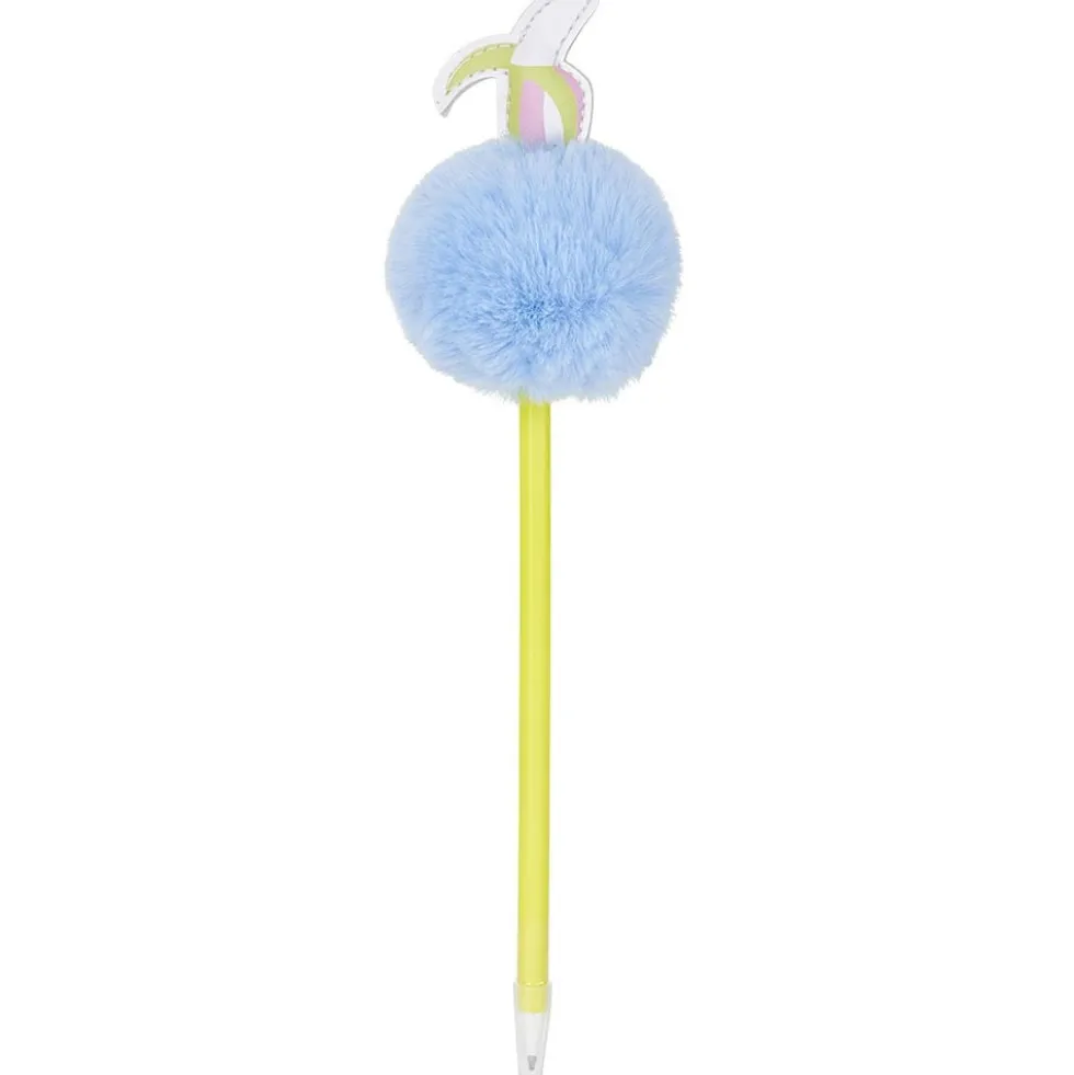 Stylo fantaisie pompon fruit H23,2ccm