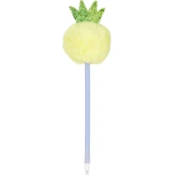 Stylo fantaisie pompon fruit H23,2ccm