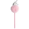 Stylo fantaisie pompon licorne H26cm