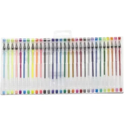 Stylo gel multicolore x30