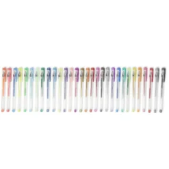 Stylo gel multicolore x30