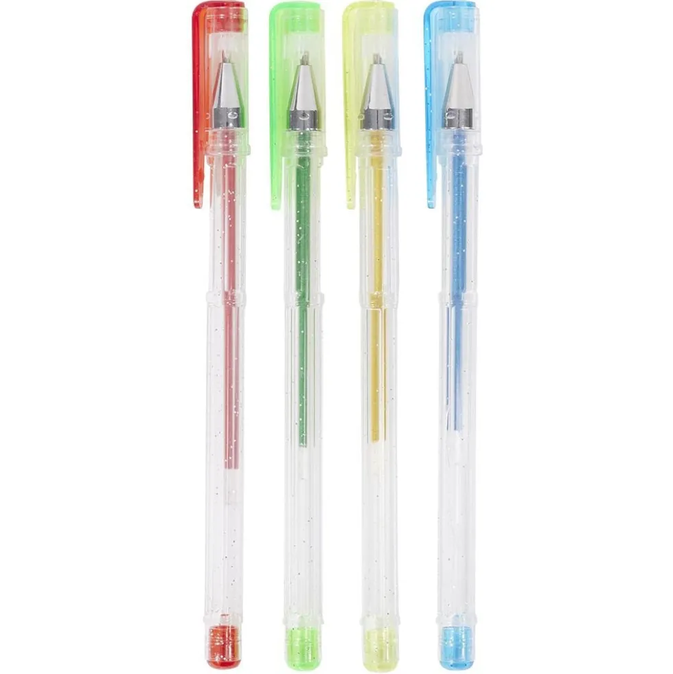 Stylo paillette x4