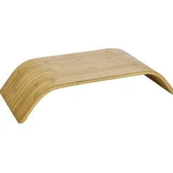 Support écran ordinateur bambou 54xH10x24cm