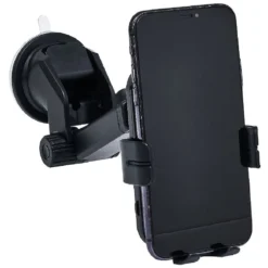 Support de téléphone et chargeur noir