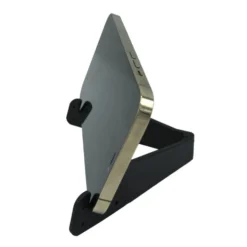 Support de téléphone ou tablette pliant angle 90° noir