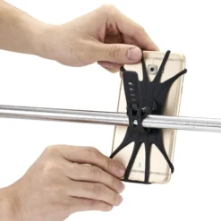 Support de téléphone pour vélo plastique noir