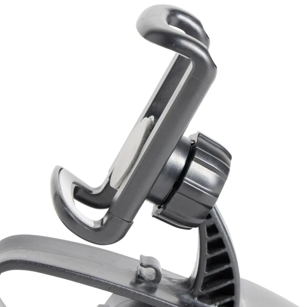Support de téléphone pour voiture avec rotation 360° noir