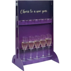 Support DIY pour flûte à champagne