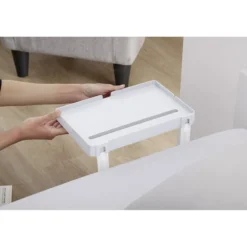 Support tablette multifonction blanc