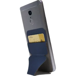 Support téléphone cuir avec porte carte