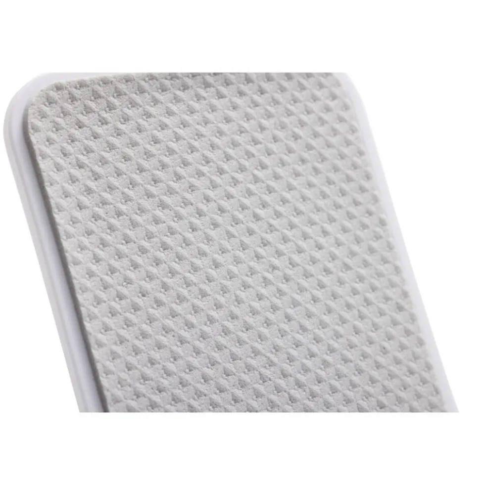 Support téléphone multiposition blanc 6,5x2,7xH11cm