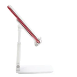 Support téléphone multiposition blanc 6,5x2,7xH11cm
