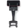 Support téléphone porte gobelet 2 en 1 abs noir