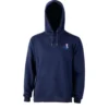 Sweat à capuche Coq bleu foncé