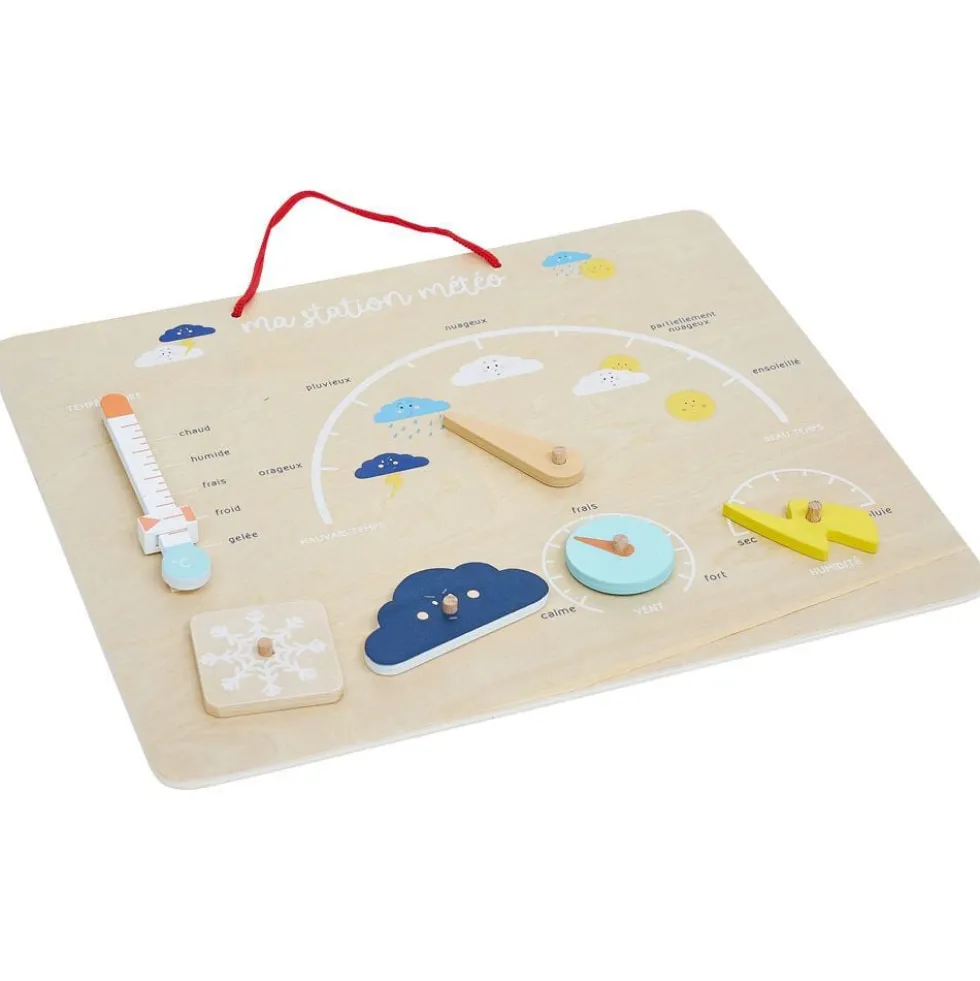 Tableau éducatif en bois