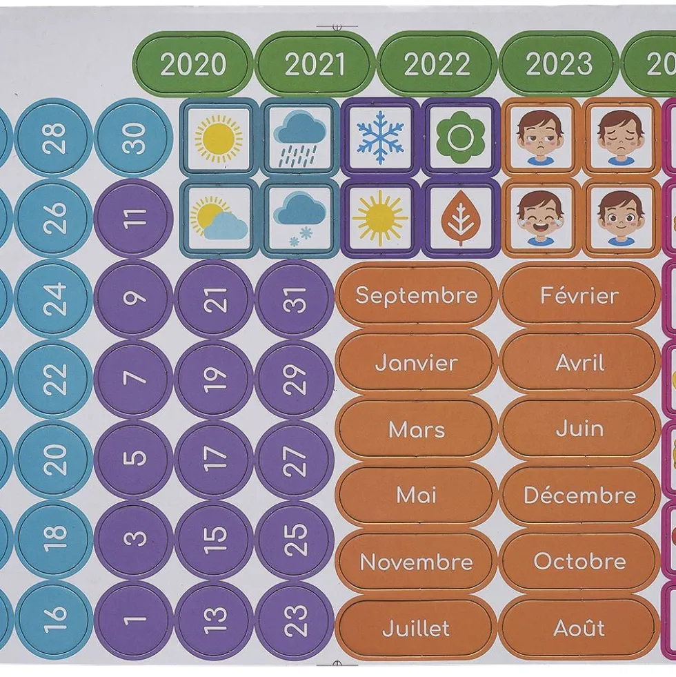 Tableau évolutif en bois 3 en 1