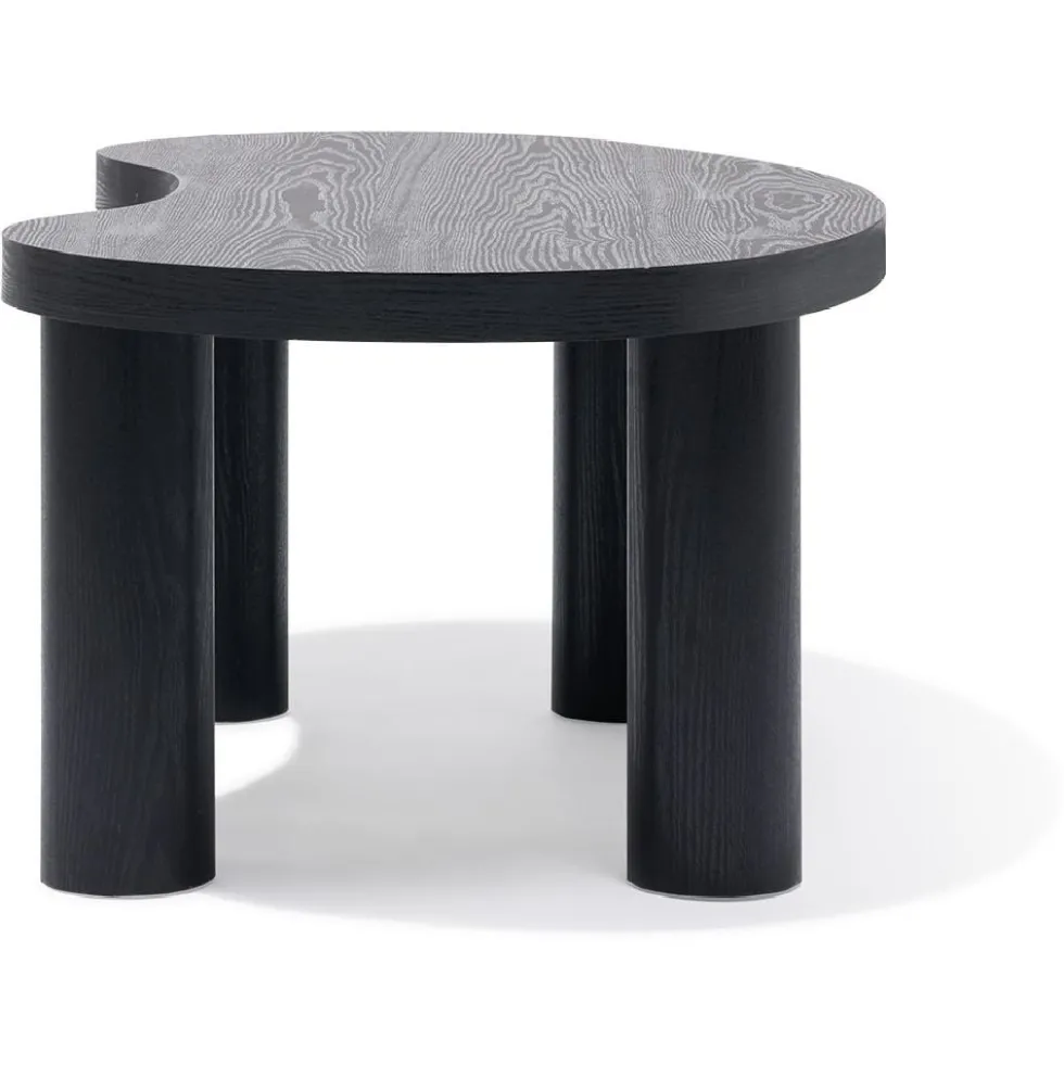 Table basse Pachi noir - L100xP50xH40 cm