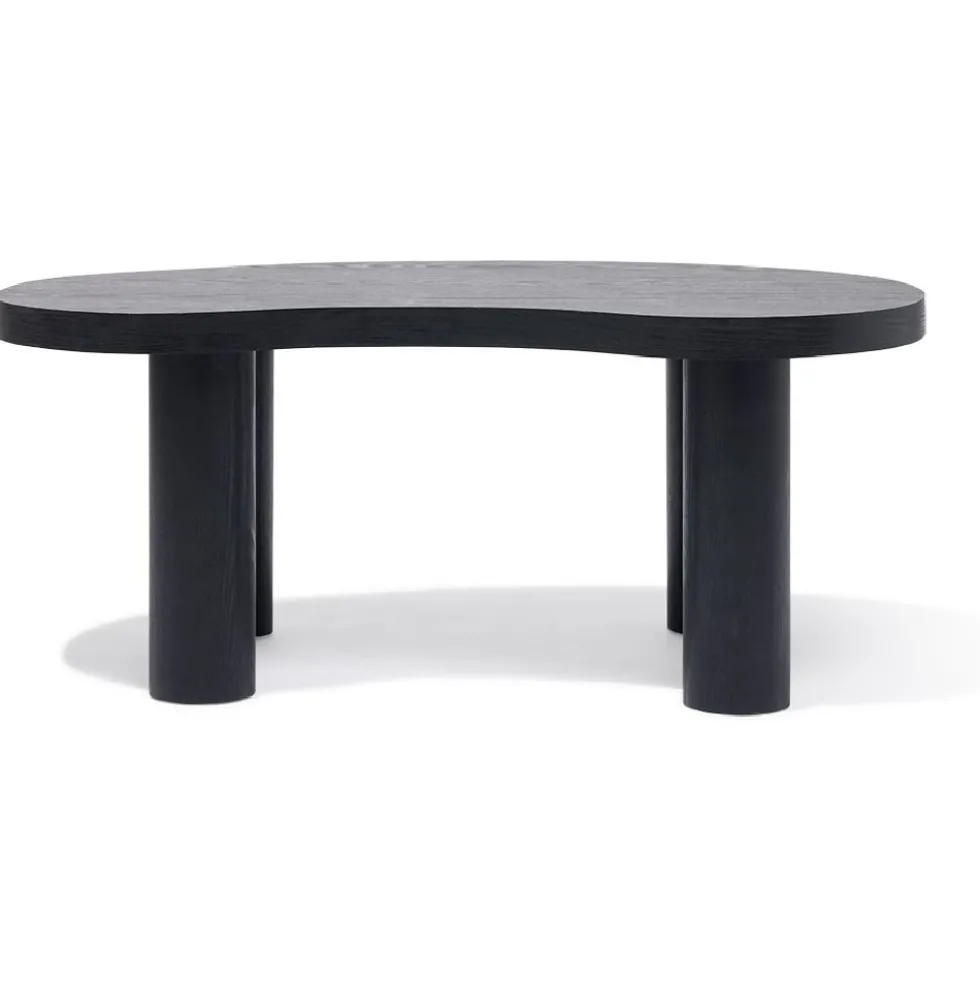 Table basse Pachi noir - L100xP50xH40 cm