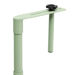 Table d'appoint pour balcon Oslow pliante acier vert sauge 60x40xH68cm