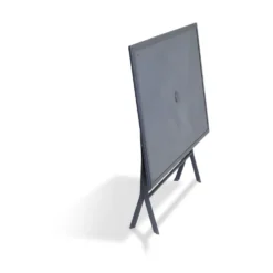 Table de jardin London pliante 4personnes anthracite 110xH71xH70cm
