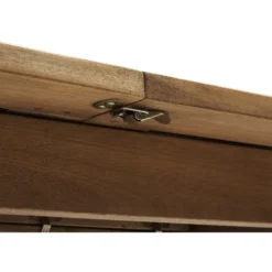 Table extensible Fabrik 6/8 personnes métal et bois