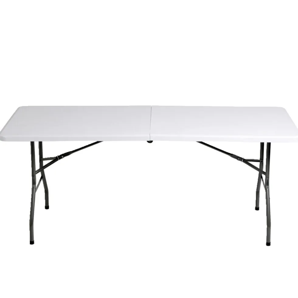 Table pliante rectangulaire 6 personnes