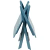 Table pliante Relax plastique bleu 72x70xH79cm