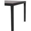 Table rectangulaire résine 10 personnes gris