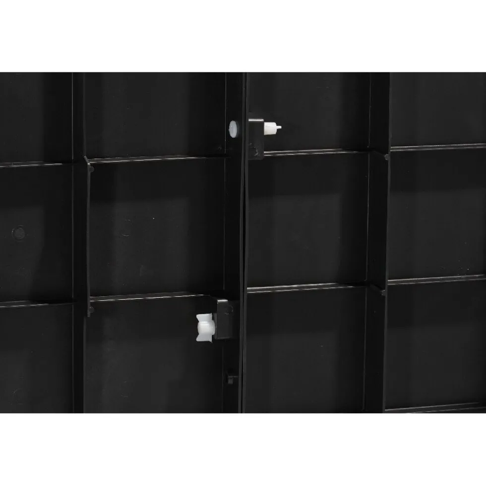 Table rectangulaire résine 10 personnes gris