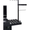 Tablette adaptable barbecue métal noir