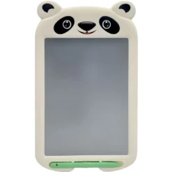 Tablette d'écriture enfant écran LCD forme ours H20cm blanc ou bleu