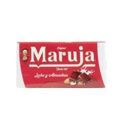Tablette de chocolat au lait et amandes Maruja 100g
