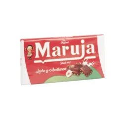 Tablette de chocolat au lait et noisettes Maruja 100g