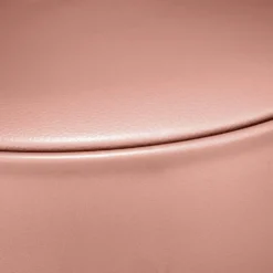 Tabouret rond Spiro pieds fins plastique terracotta Ø33xH46cm