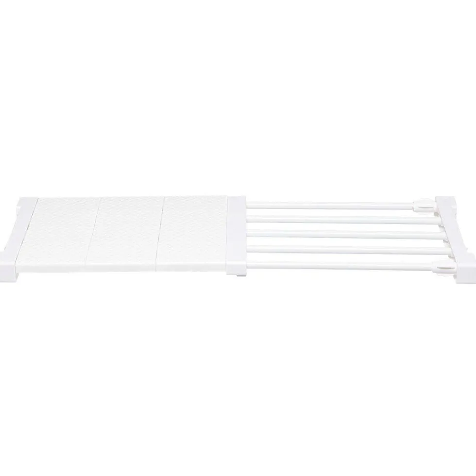 Étagère amovible extensible blanche 38/55 cm