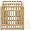 Étagère 2 cases Macao bambou naturel - L33xH.64,5xP.33 cm